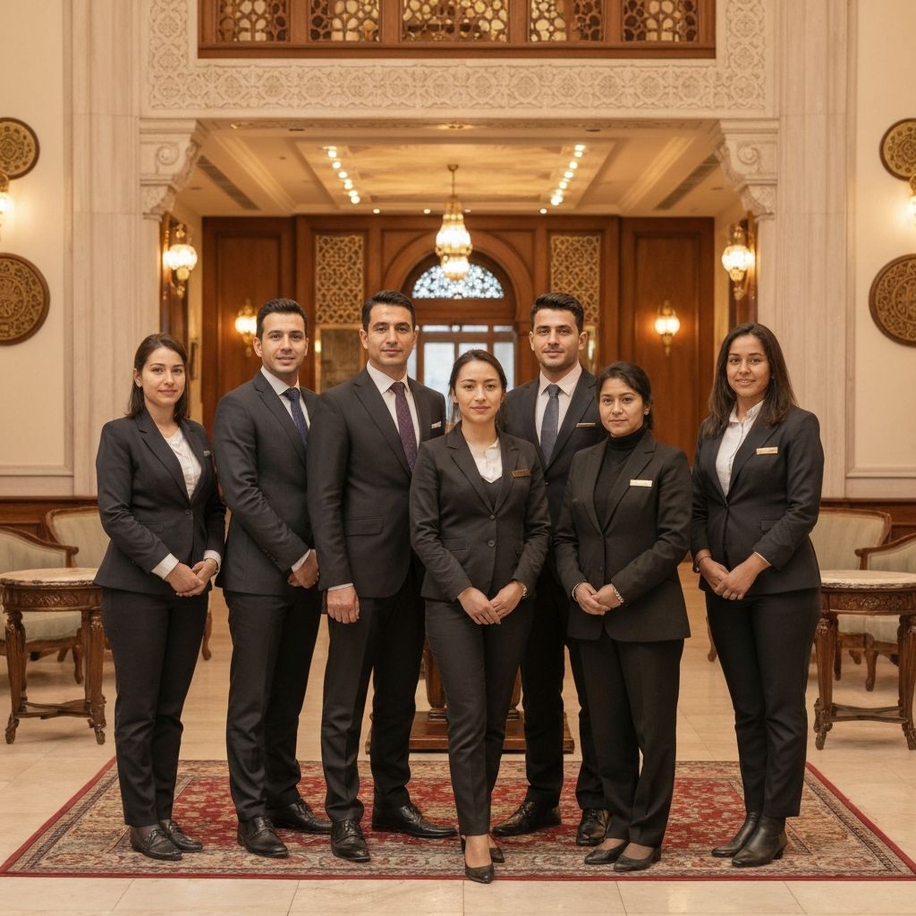 Our hospitality team